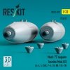 RESKIT RS32-0579 Mark 77 napalm bombs Mod.4/5 (2 pcs) (A-4, A-26K, F-4, AV-8B, F/A-18) (3D Printed) (1/32)